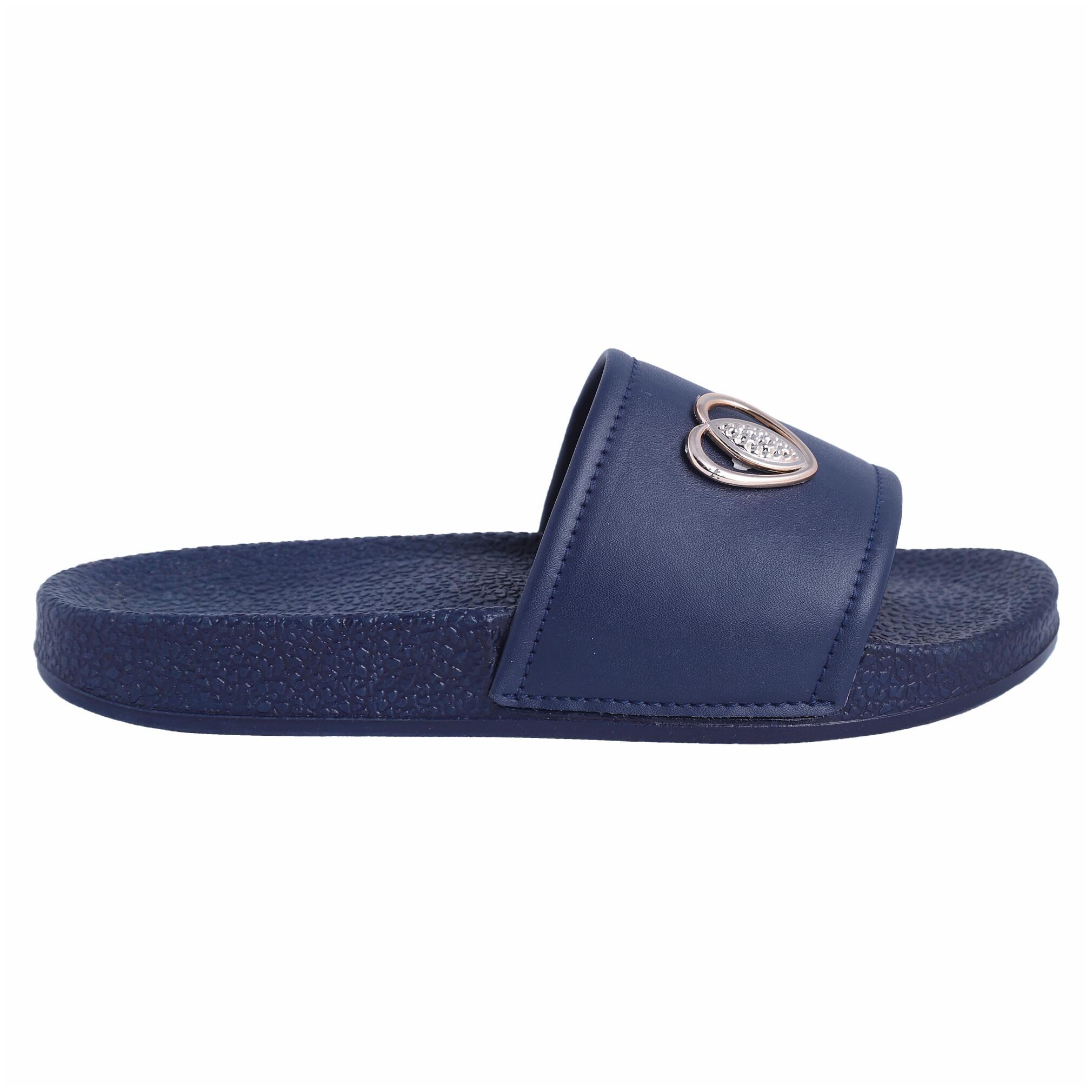 

PERY-PAO Women s Navy Blue Flip Flops