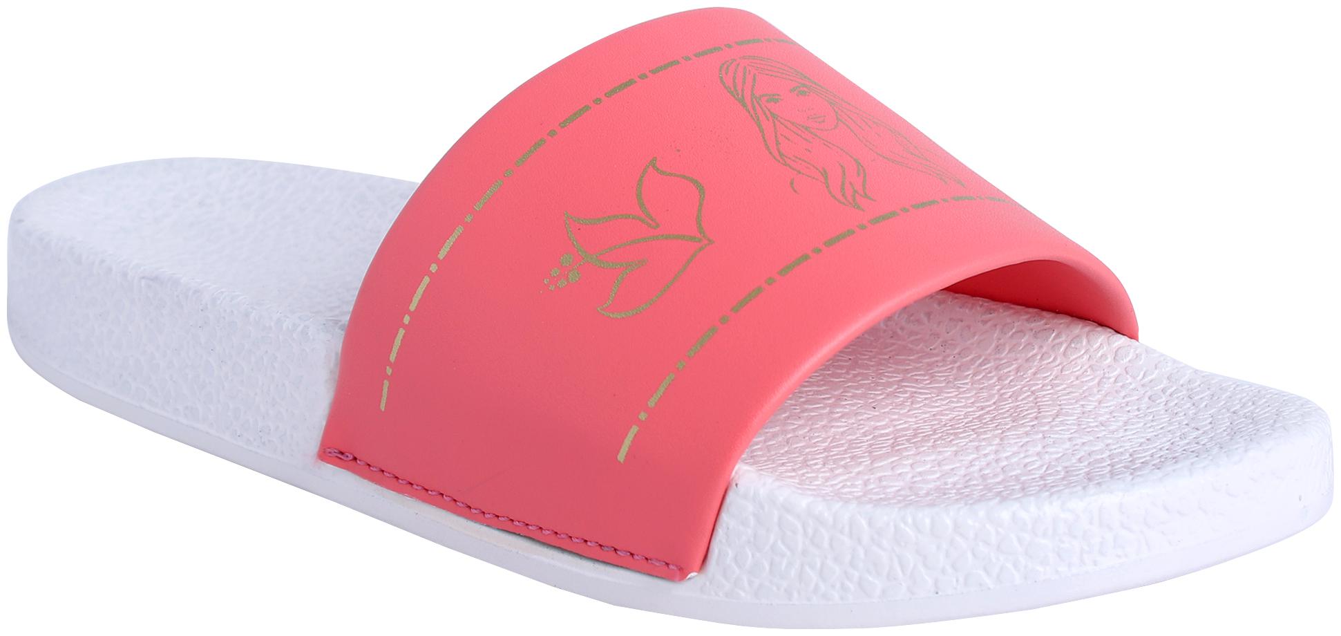 

PERY-PAO Women s Red White Flip Flops
