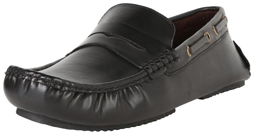 

Peter England Men Black Loafers - LOAFERS - PFFL31998159