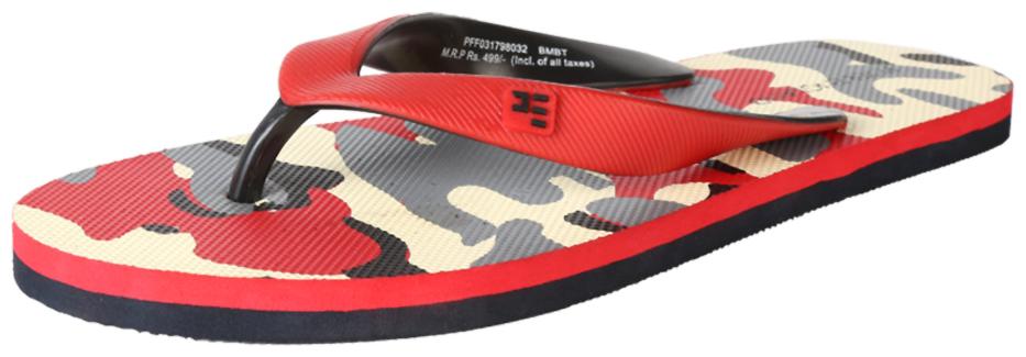 

Peter England Men Red Flip-Flops - 1 Pair