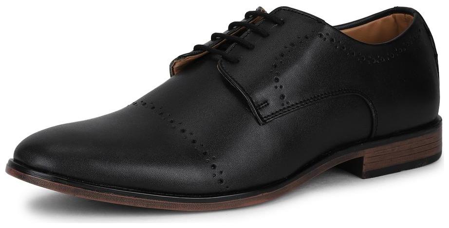 

Peter England Men Black Derby Formal Shoes - LACE UP SHOES - PFFL51998113