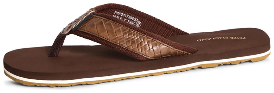 

Peter England Men Brown Flip-Flops - 1 Pair