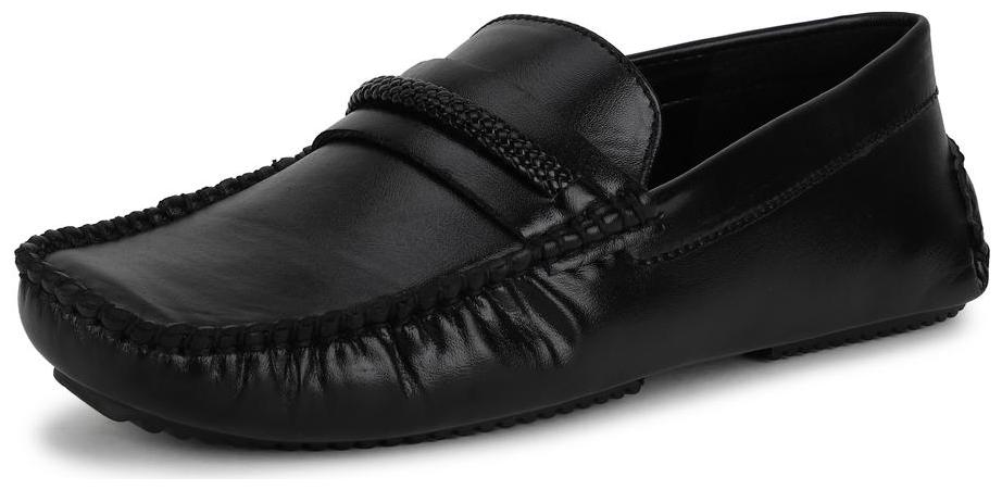 

Peter England Men Black Loafers - LOAFERS - PFFL51998104