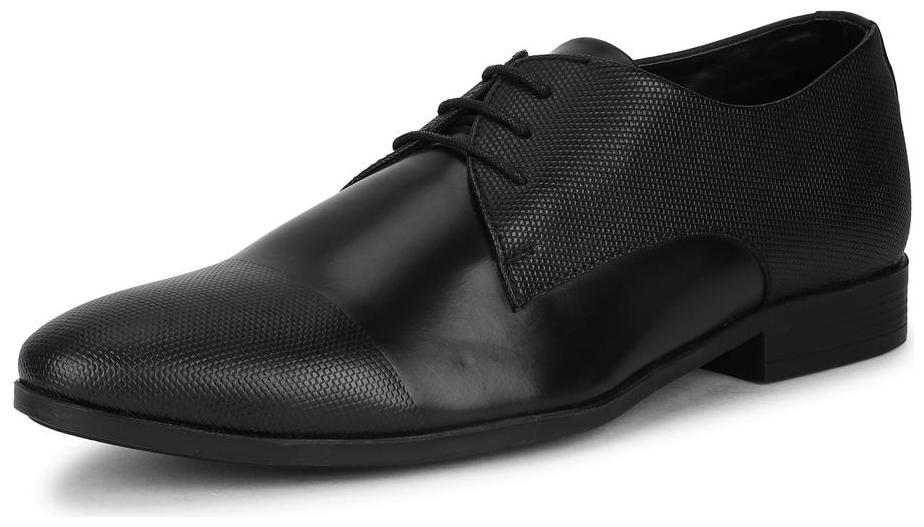 

Peter England Men Black Derby Formal Shoes - LACE UP SHOES - PFFL51998105
