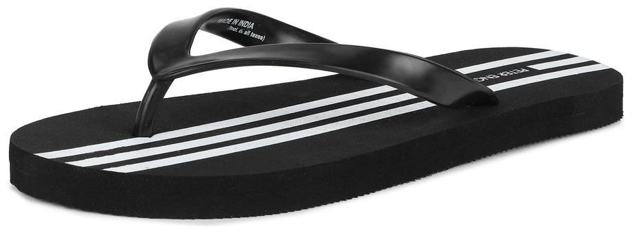 

Peter England Men Black Flip-Flops - 1 Pair