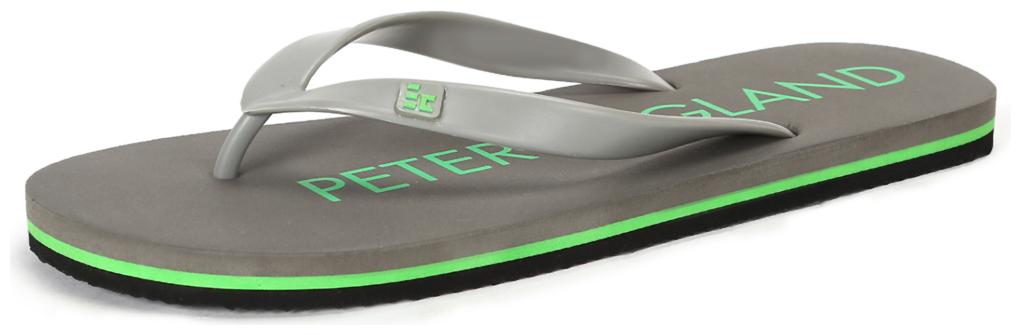 

Peter England Grey Flip-Flop