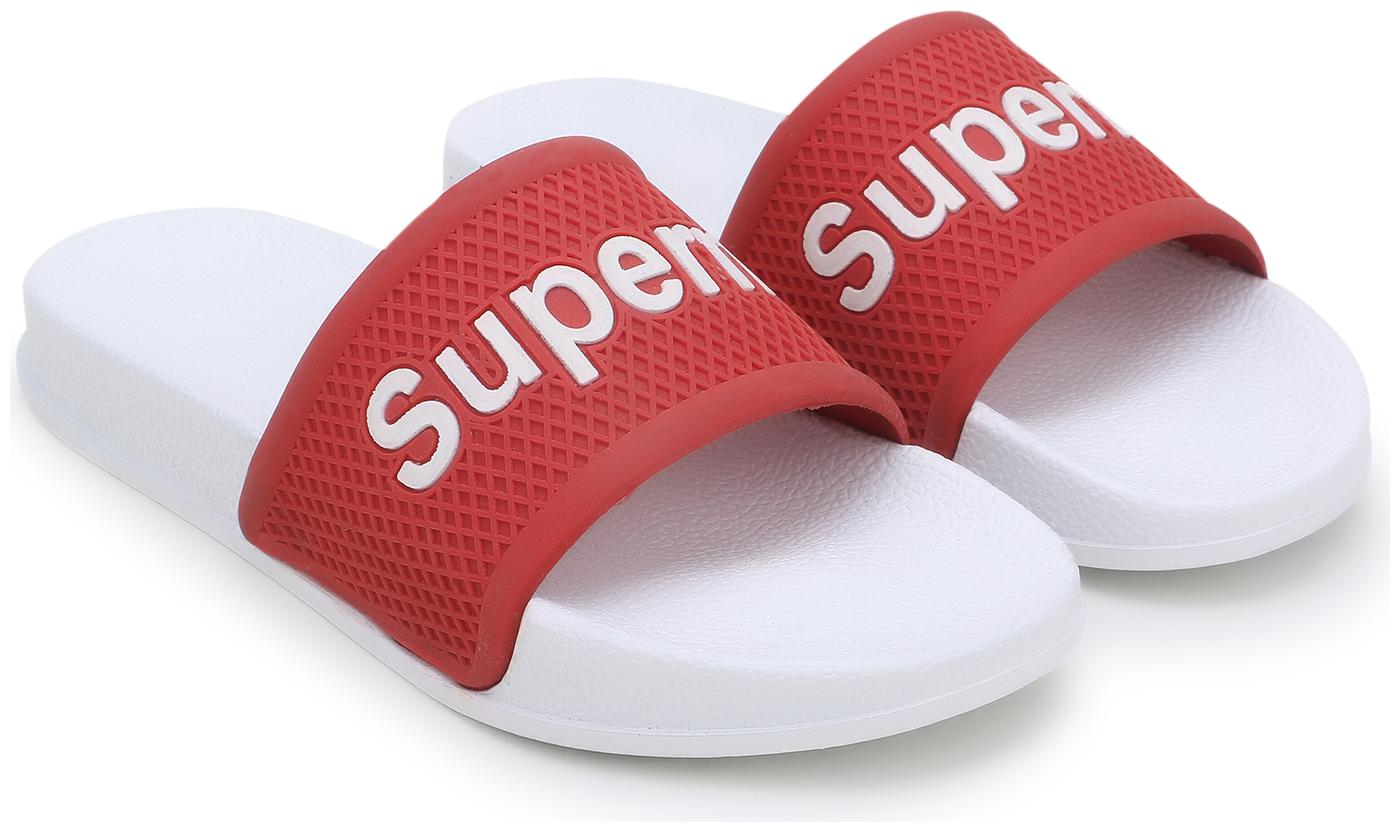 

PKKART Men Red Sliders - 1 Pair