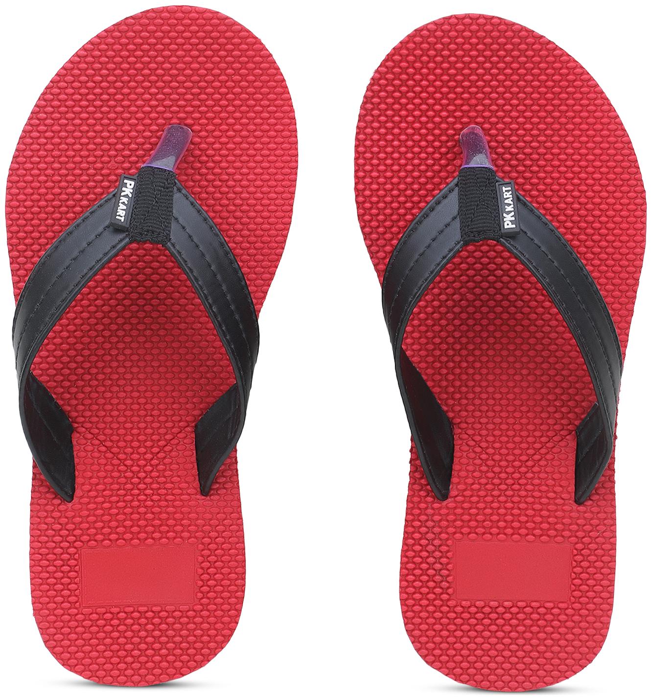 

PKKART Men Red Flip-Flops - 1 Pair