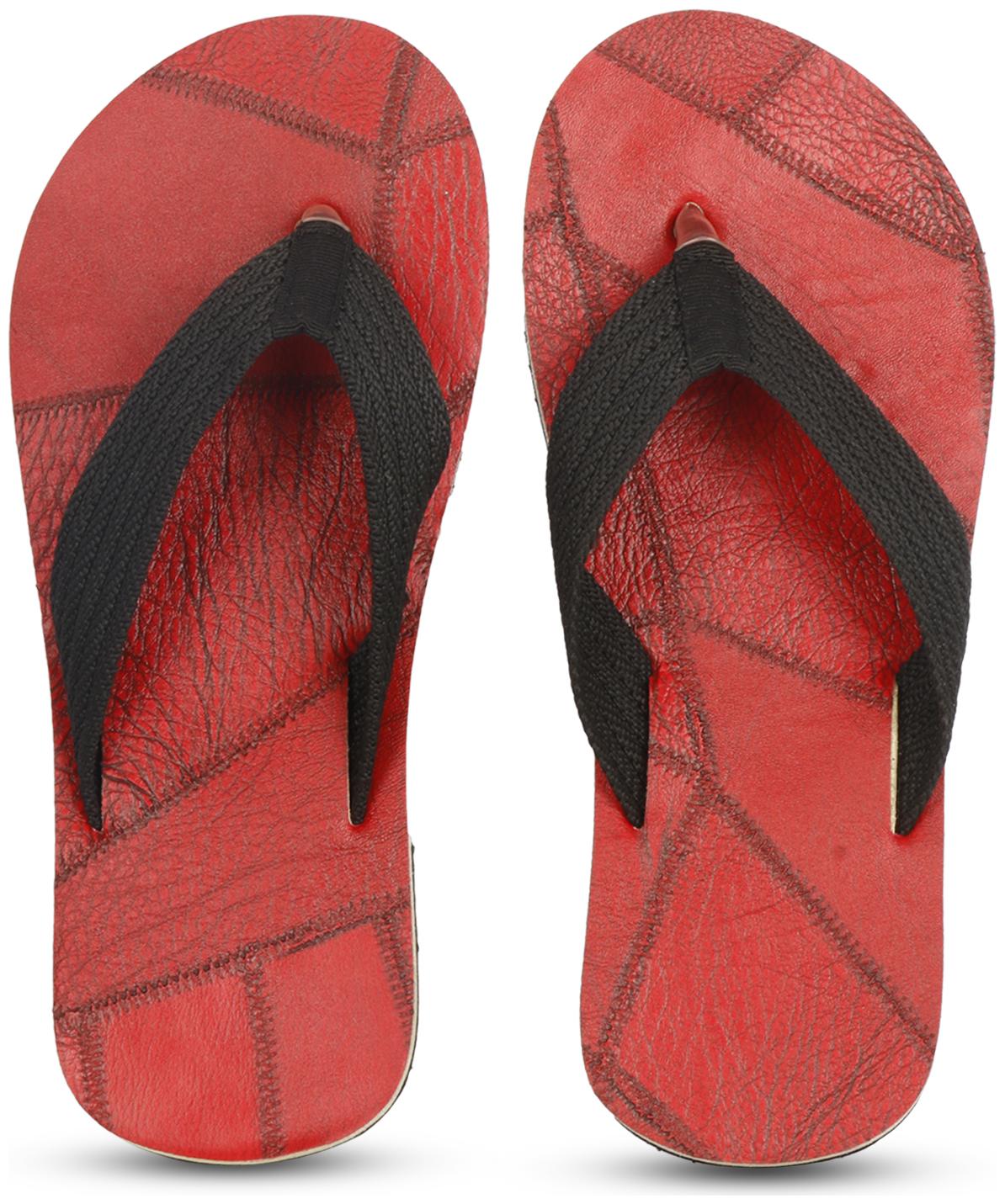 

PKKART Men Red Flip-Flops - 1 Pair