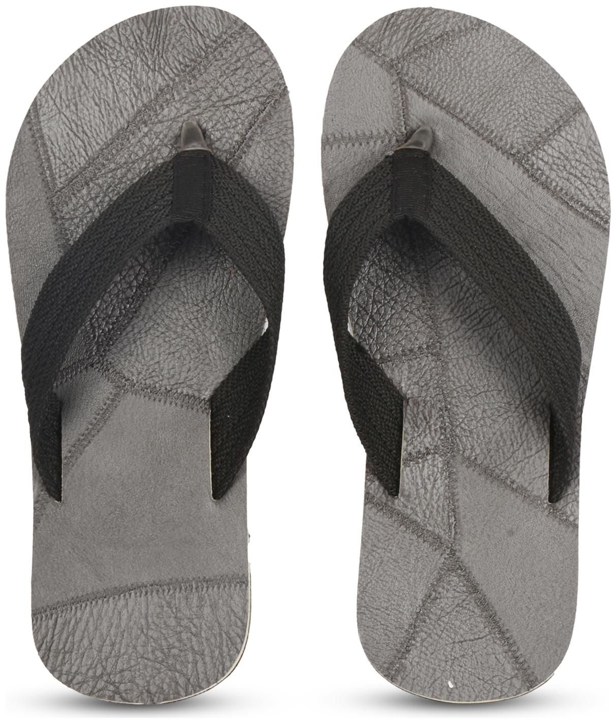 

PKKART Men Black Flip-Flops - 1 Pair