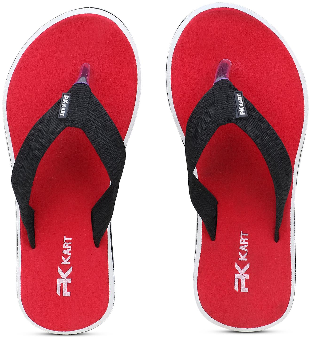 

PKKART Men Red Flip-Flops - 1 Pair