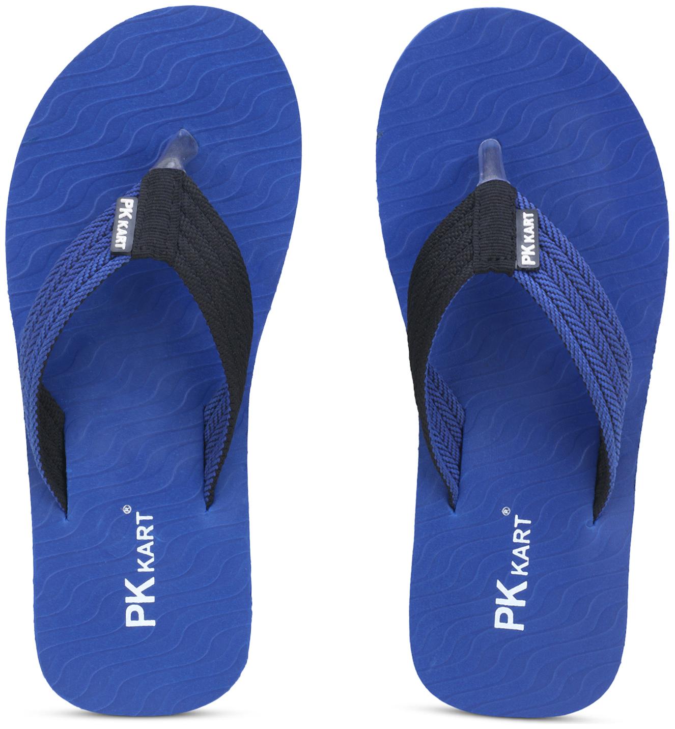 

PKKART Men Blue Flip-Flops - 1 Pair