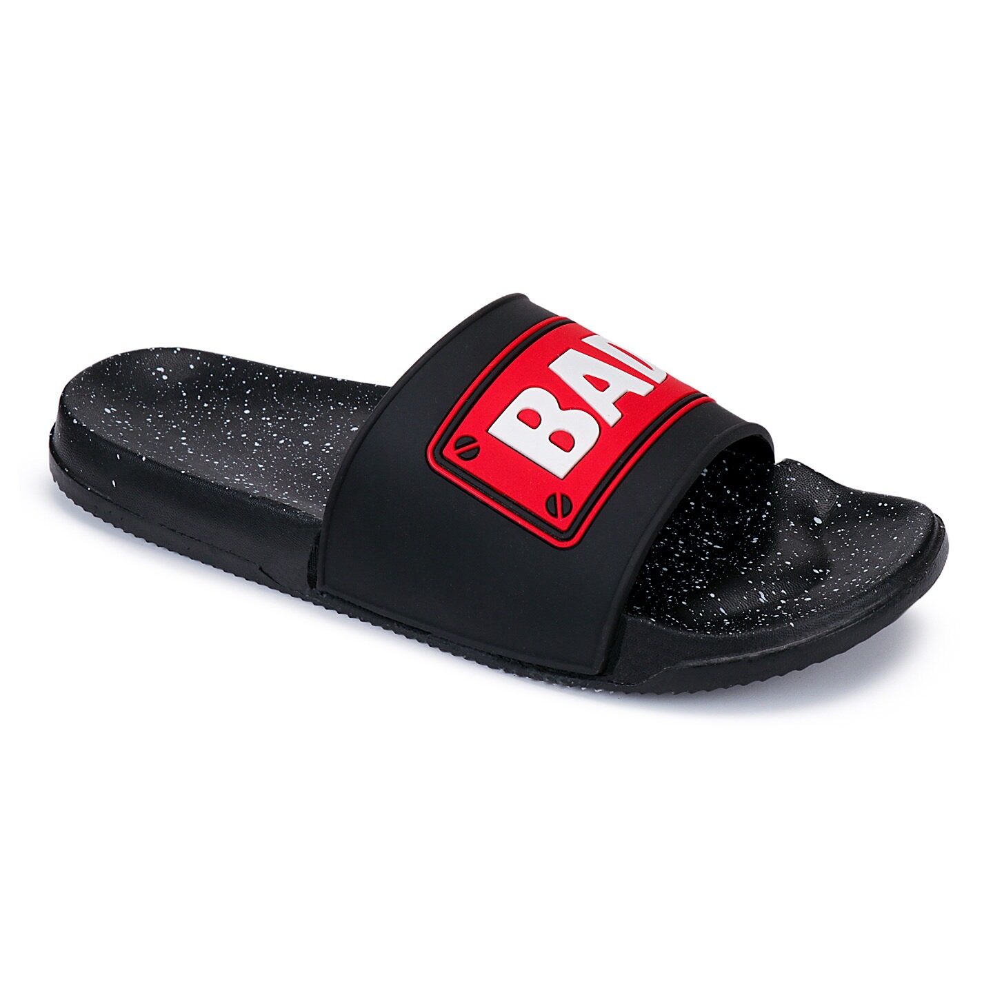 

PKKART Men Black Sliders - 1 Pair