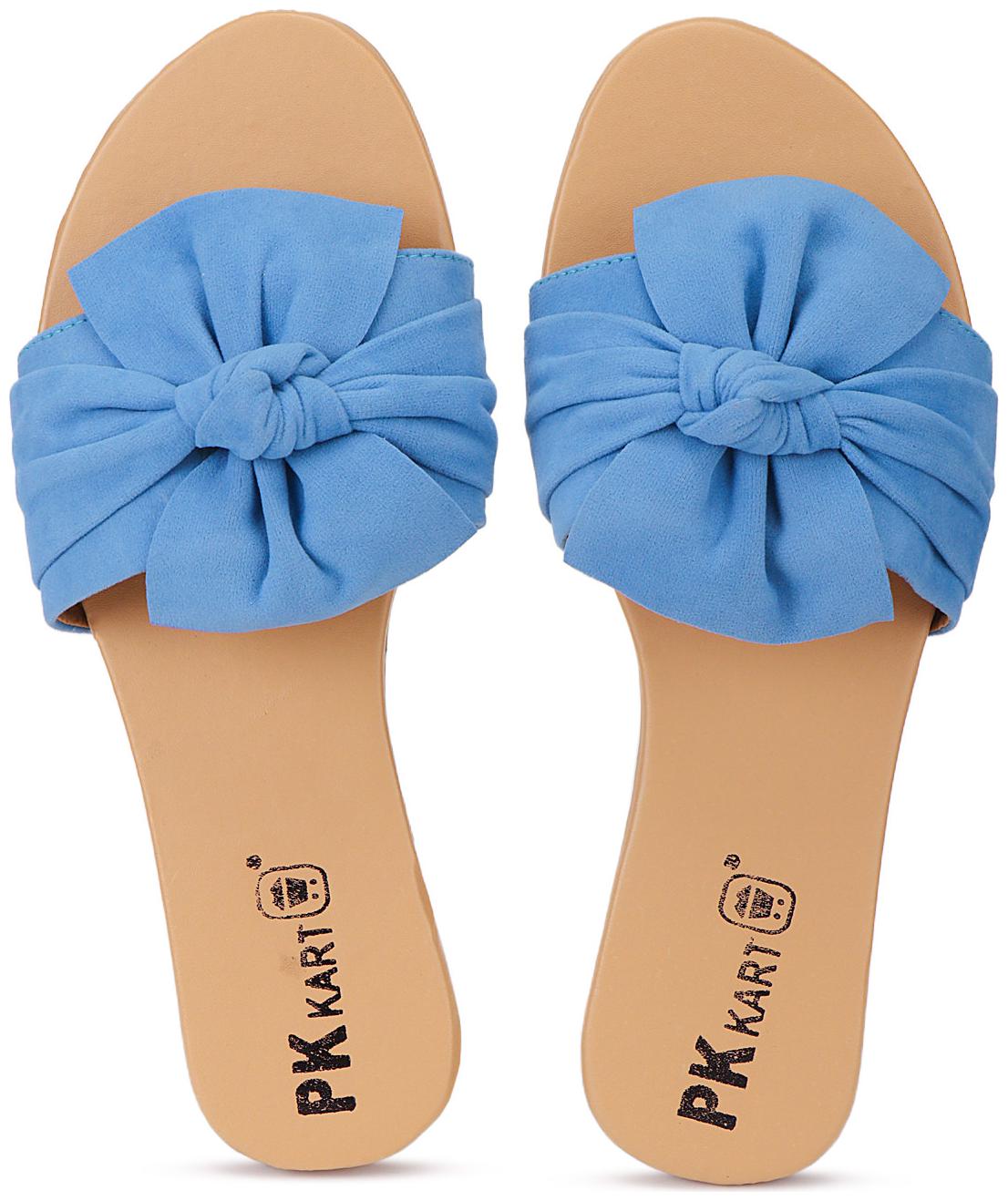 

Pkkart Womens Casual Flats (Aqua)