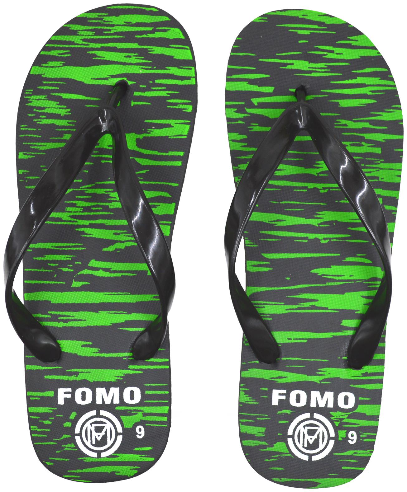 

POLITA Men Green Black Indoor Slippers - 1 Pair