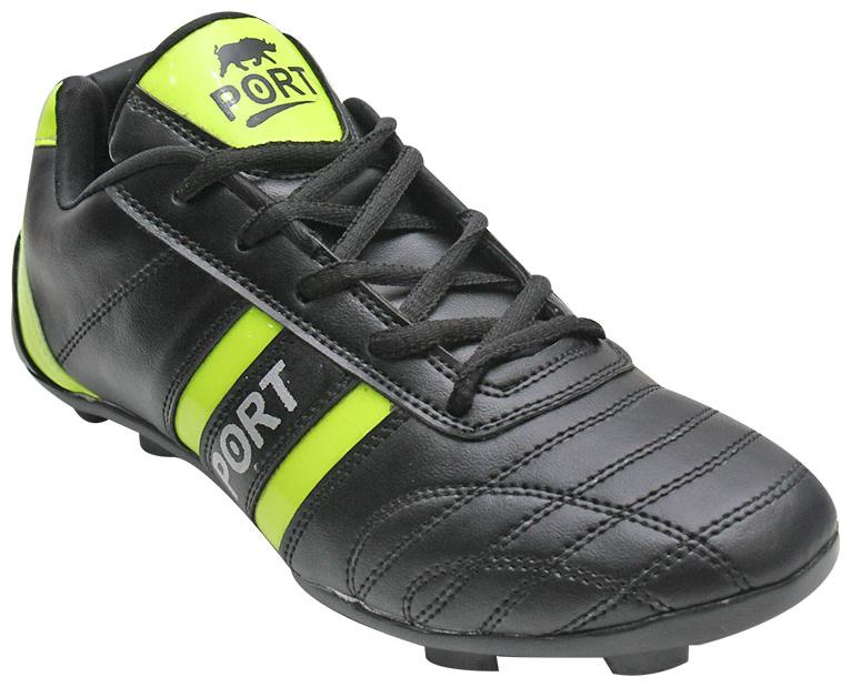 

Port Unisex Football Shoes ( Black )