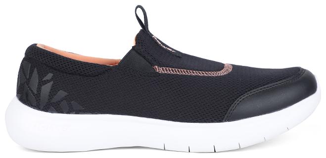 

Power Women Black Slip-On Shoes