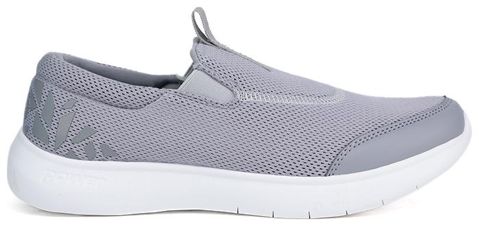 

Power Women Grey Slip-On Shoes