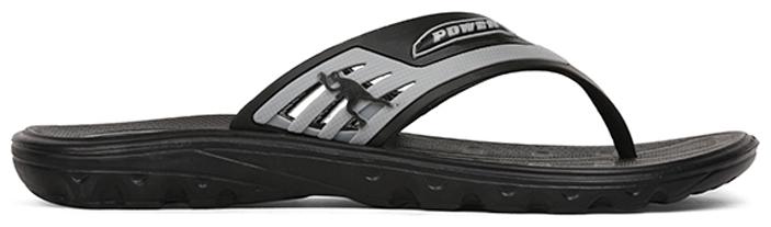 

Power Men Black Flip-Flops - 1 Pair