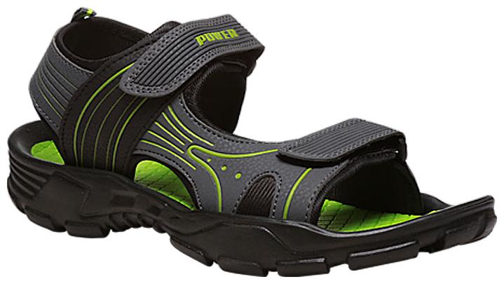 

POWER Men s Grey Sandals Floaters-UK 9