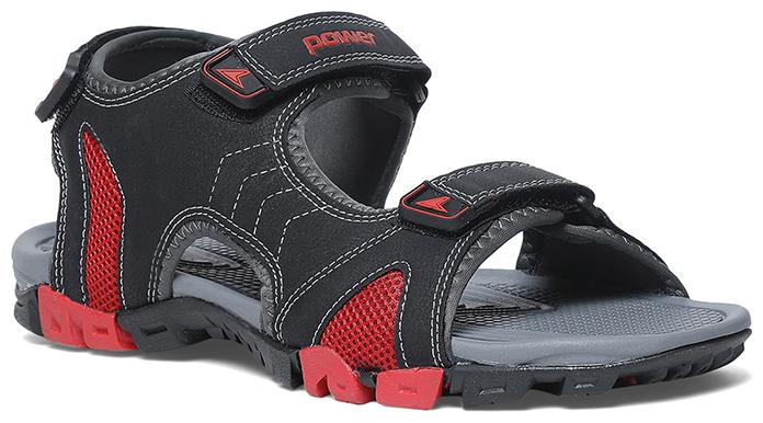 

Power Mens Black Sandals Floaters