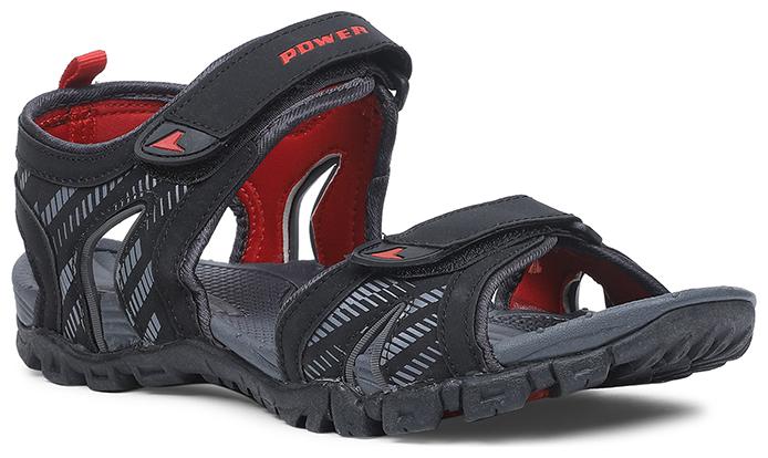 

Power Mens Grey Sandals Floaters