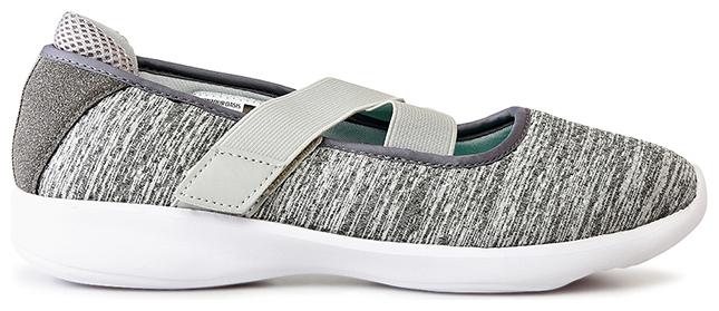 

Power Women Contour Oasis Walking Shoes ( Grey )