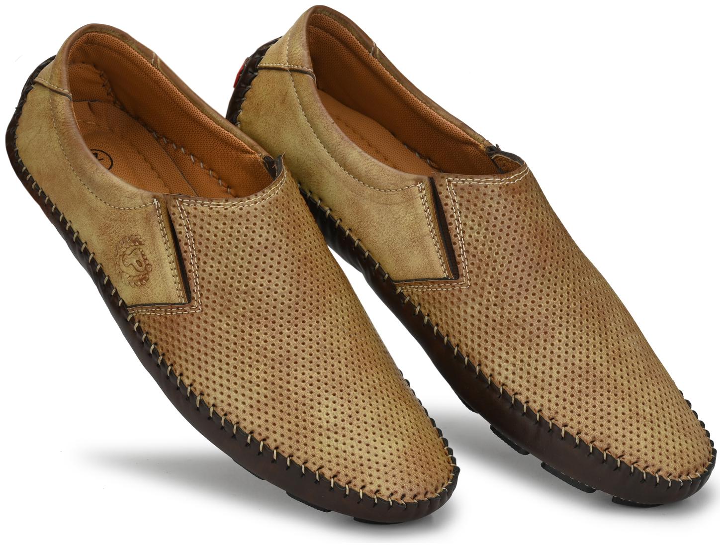 

Prolific Men Beige Loafers - CM10124