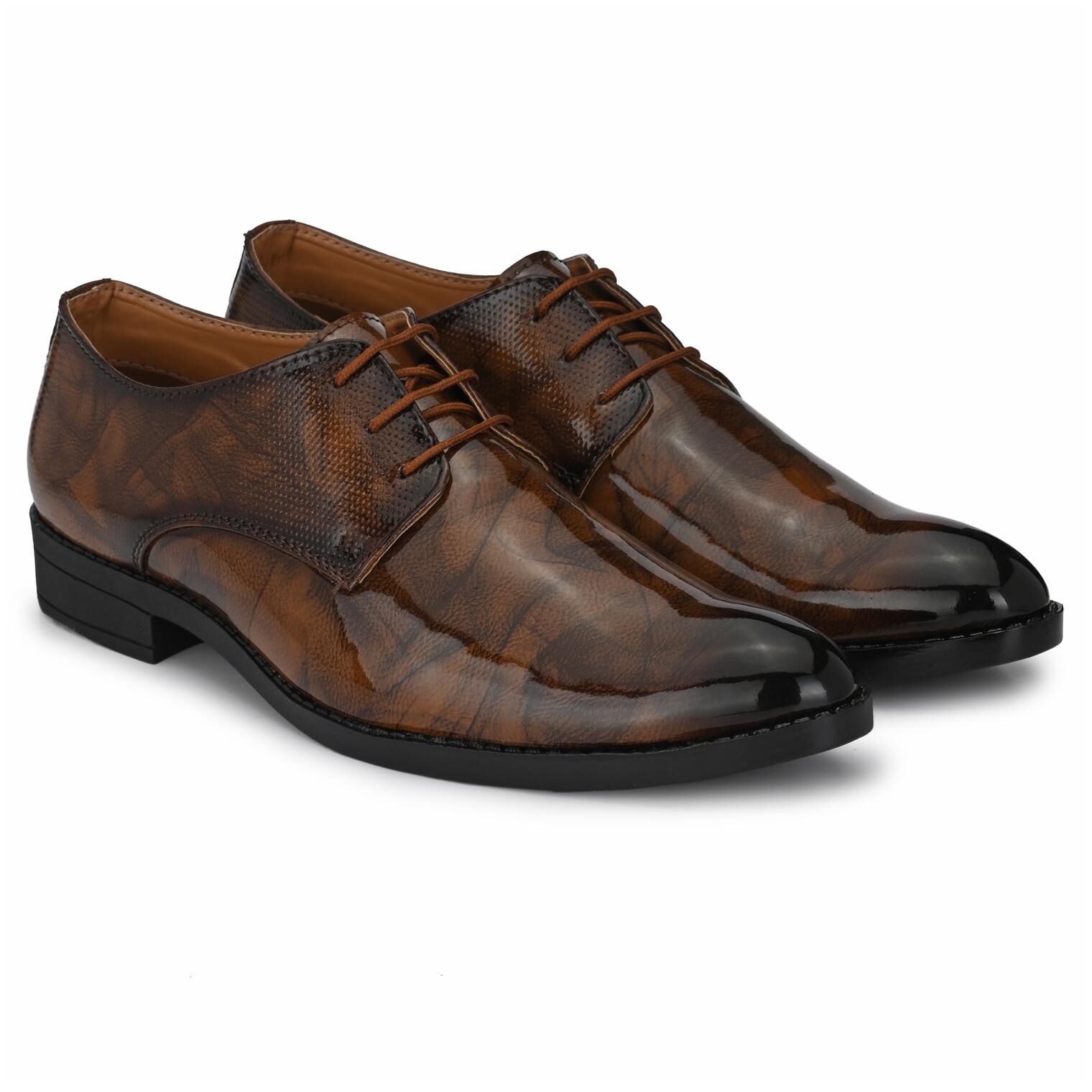 

Prolific Men Tan Derby Formal Shoes - FD1752
