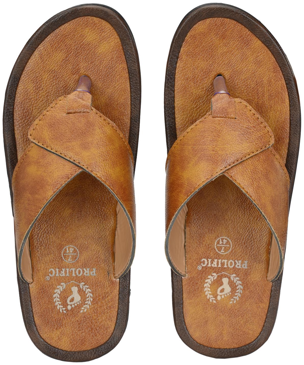 

Prolific Men Tan Sandals
