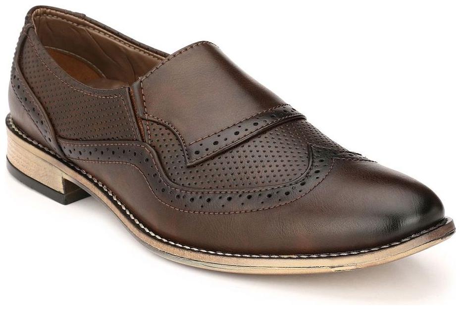 

Prolific Men Brown Brogues Formal Shoes