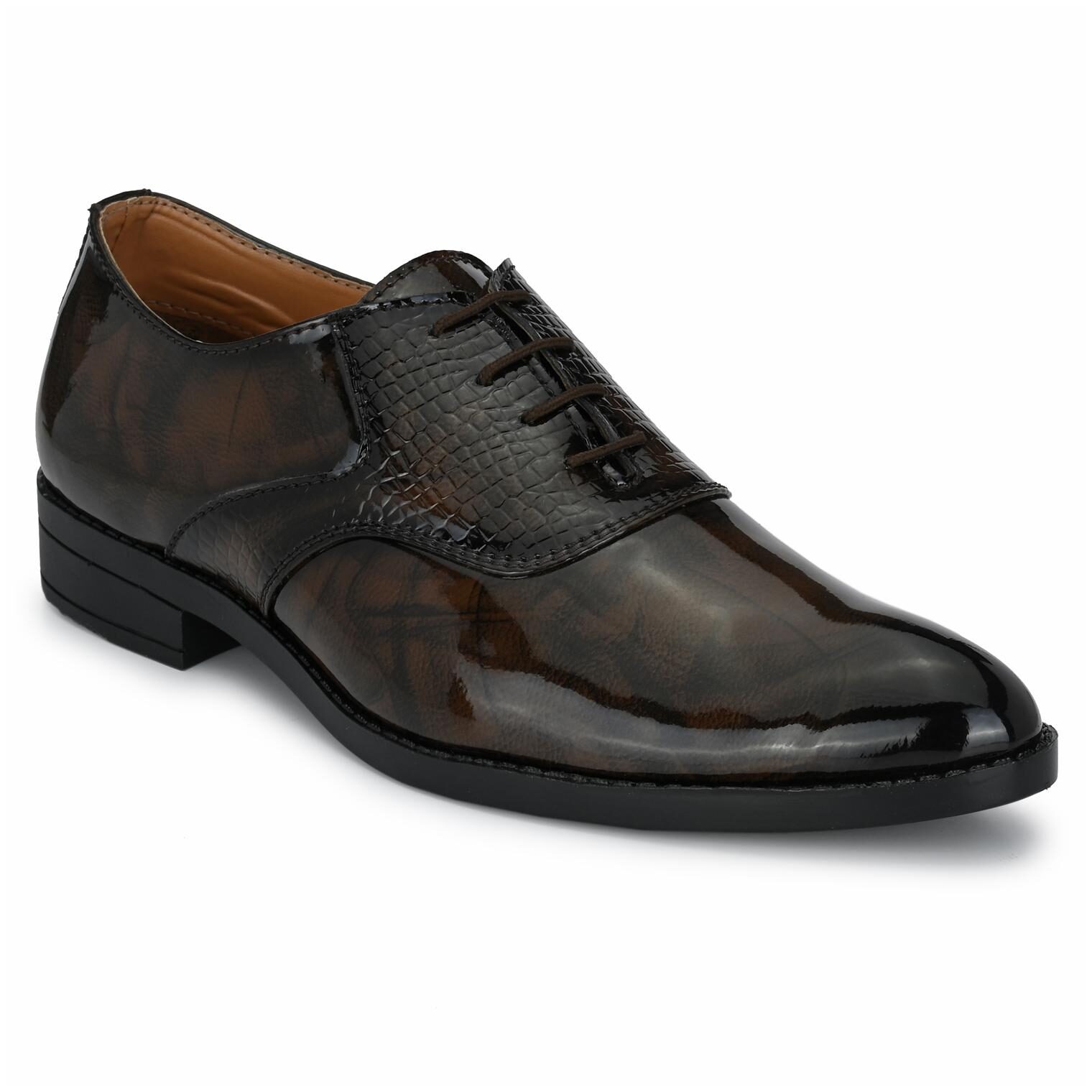 

Prolific Men Brown Derby Formal Shoes - FD1751