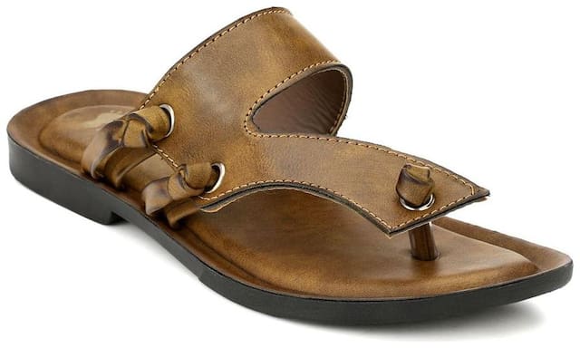Prolific Men Brown Slipper