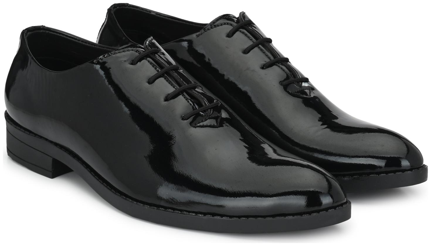 

Prolific Men Black Derby Formal Shoes - FD1771