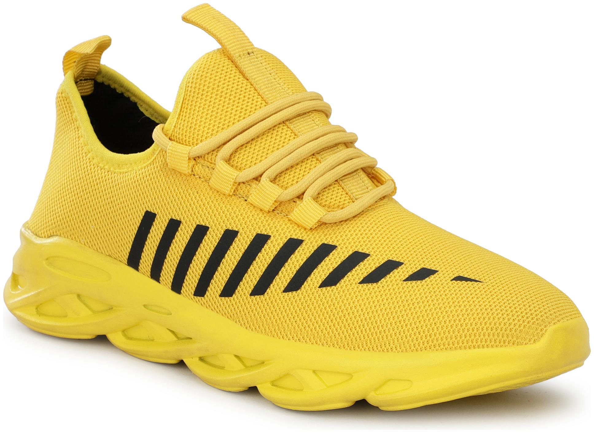 

PROPHECY Men Run Running Shoes ( Yellow )