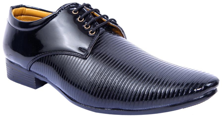 

PS Men Black Patent Lace up Formal Shoe