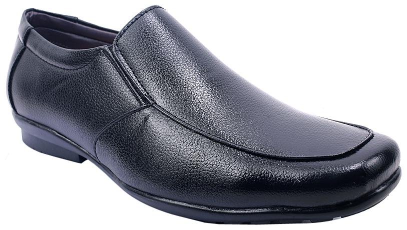 

PS Men Black Synthetic Leather Slip on Formal Shoe