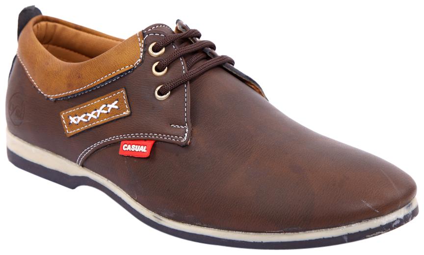

PS Men Brown Casual Shoes - JP 14 BROWN - JP 14