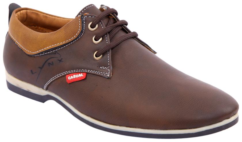 

PS Men Brown Casual Shoes - JP 10 BROWN - JP 10