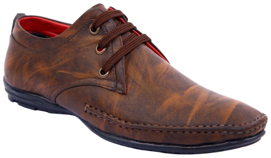 

PS Men Brown Casual Shoes - JP 12 BROWN - JP 12