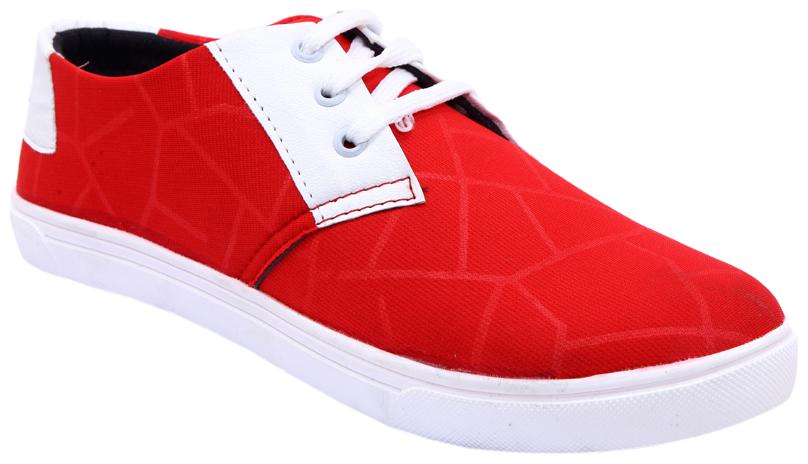 

PS JP 06 RED Men Red Sneakers