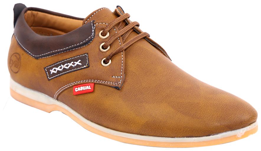 

PS Men Tan Casual Shoes - JP 14 TAN - JP 14