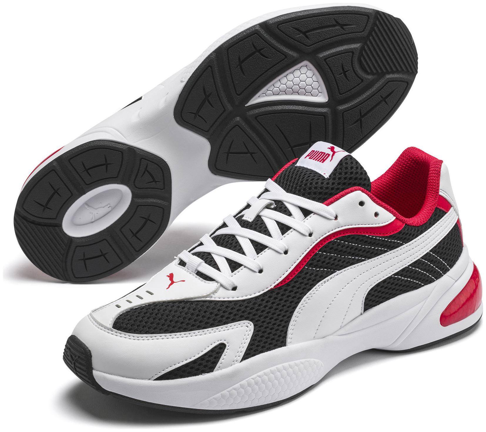 

Puma Ascend Lite Unisex Black Classic Sneakers - 372601