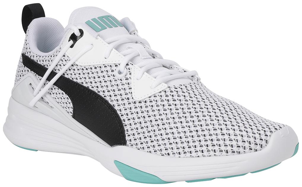 

Puma Men Aura XT White-Blue Turquoise Training Gym Shoes ( Grey )