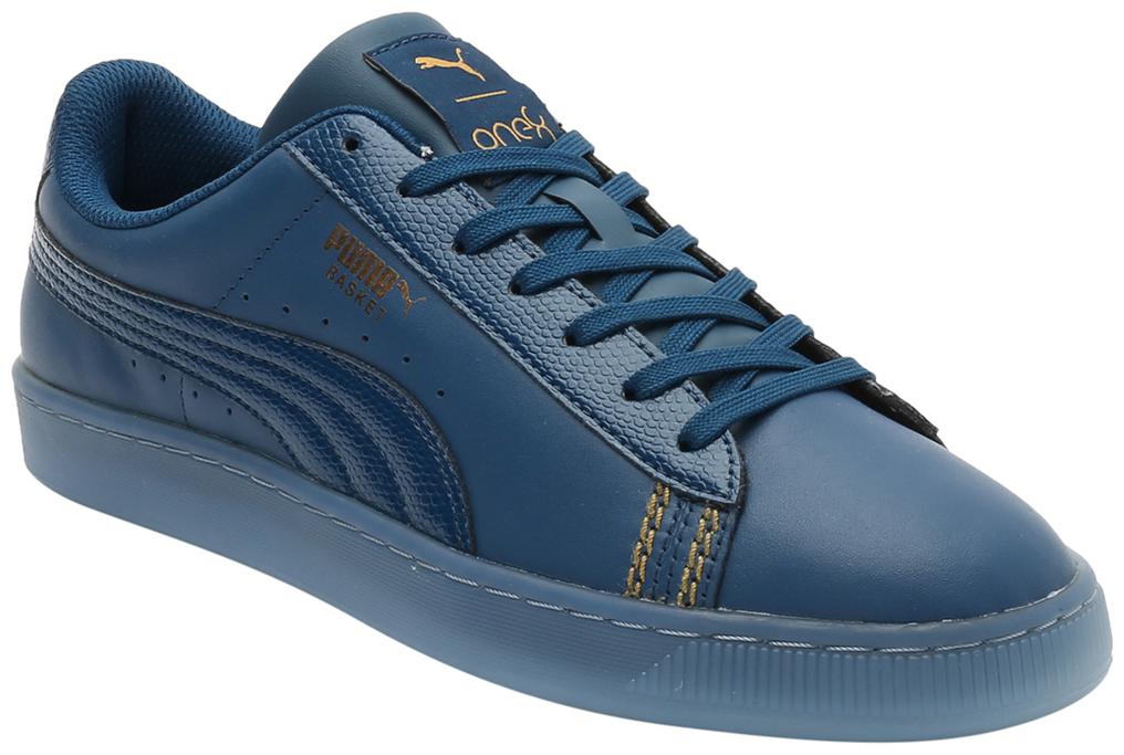 

Puma Basket Classic Reptile one8 Men Blue Classic Sneakers - 372448