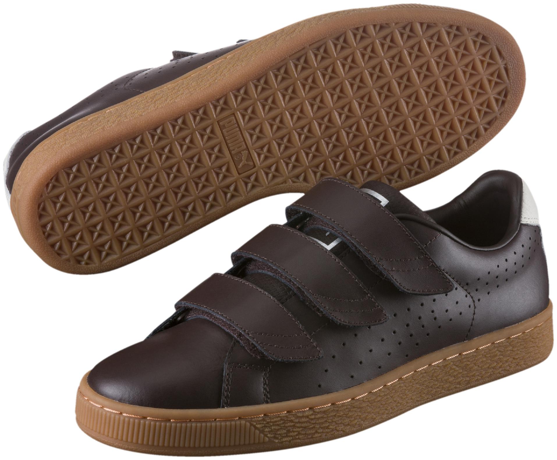 

Puma Basket Classic Strap CITI Unisex Brown Sneakers