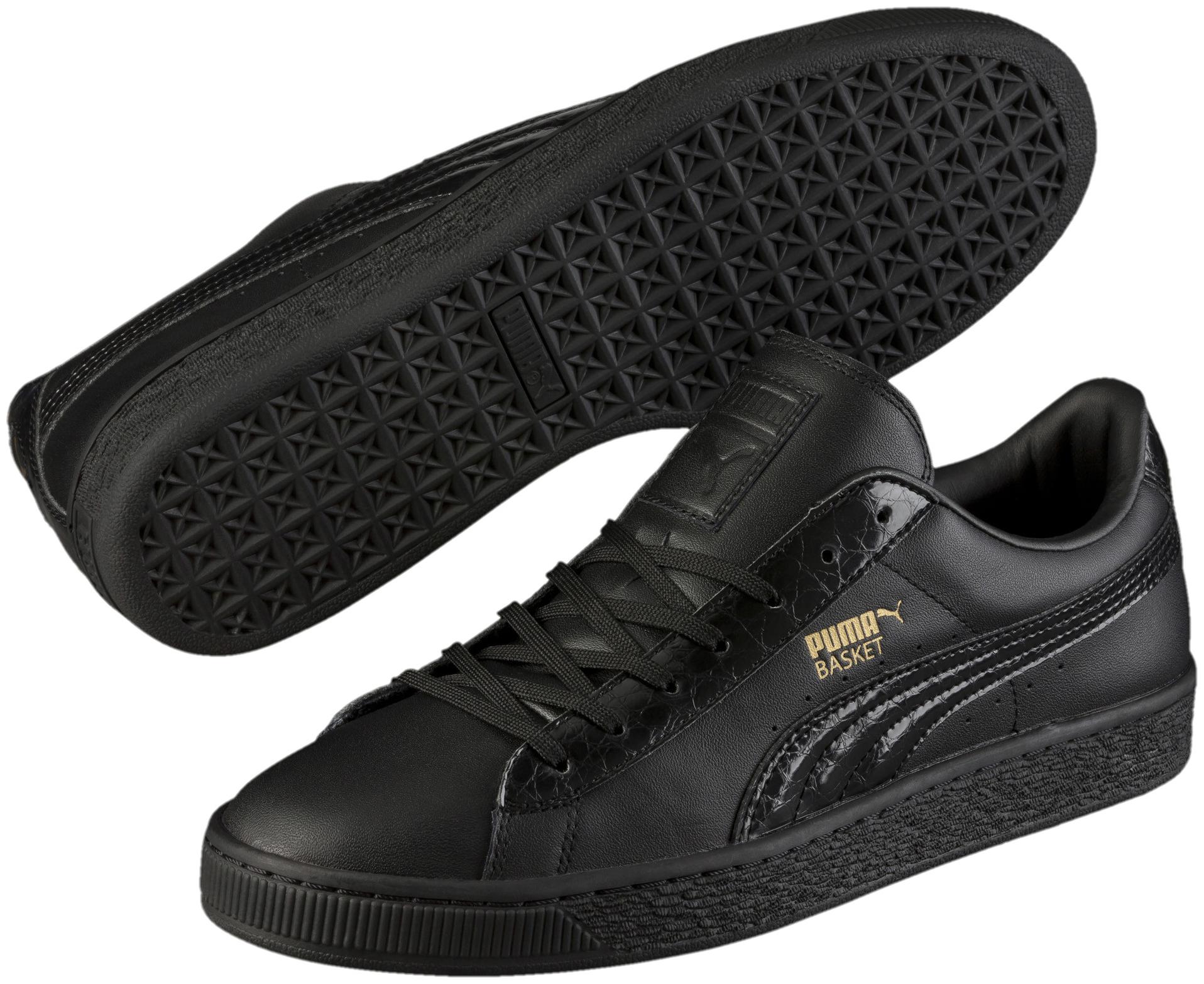 

Puma Basket Classic Animal Unisex Black Sneakers