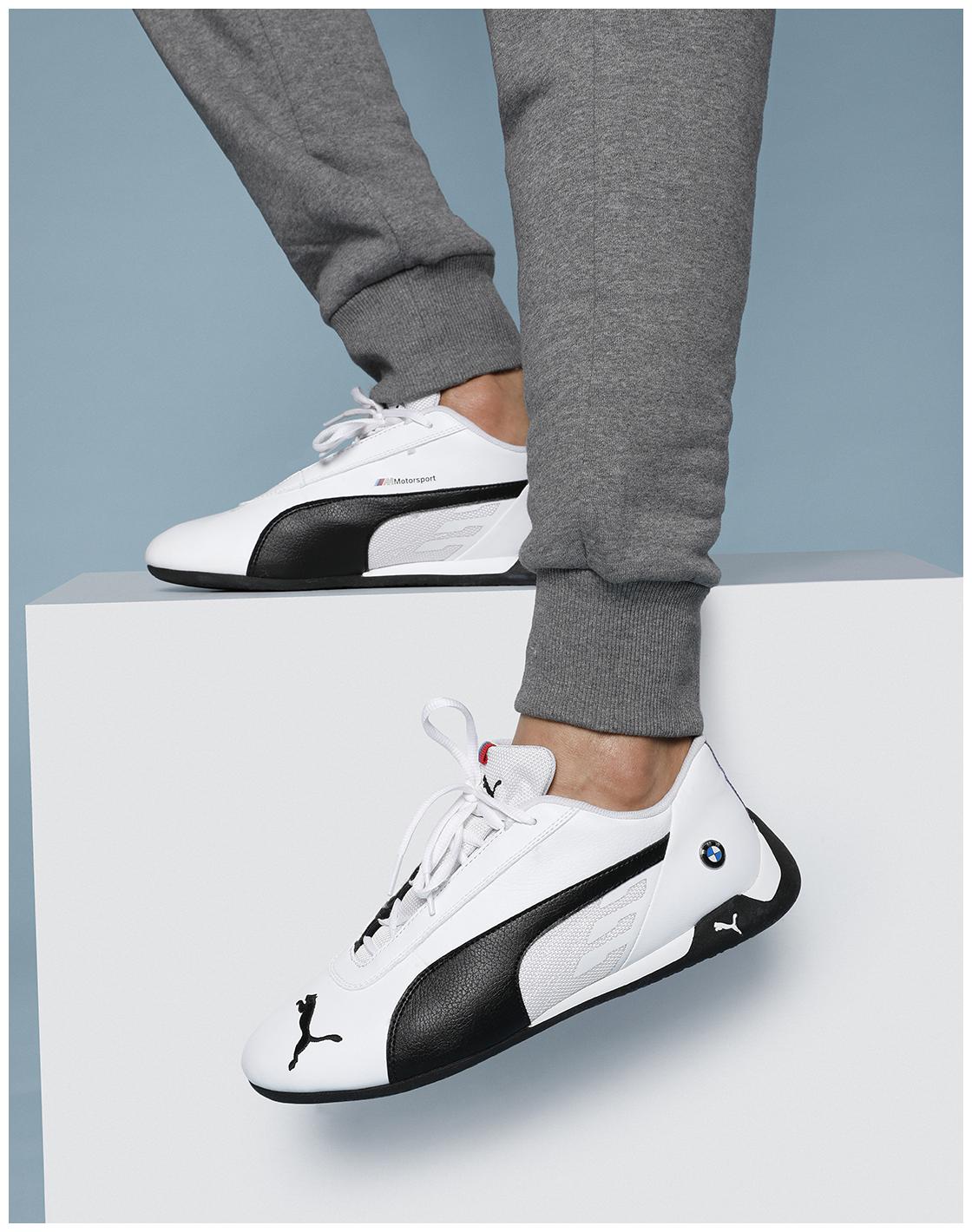 

Puma BMW MMS R-cat Unisex White Sneakers
