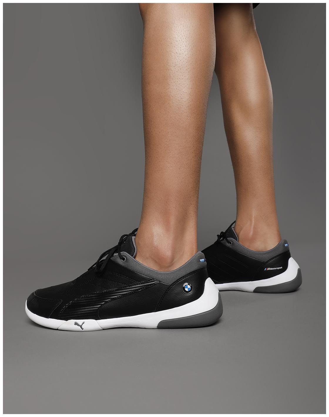 

Puma BMW MMS Kart Cat III NM Unisex Black Sneakers