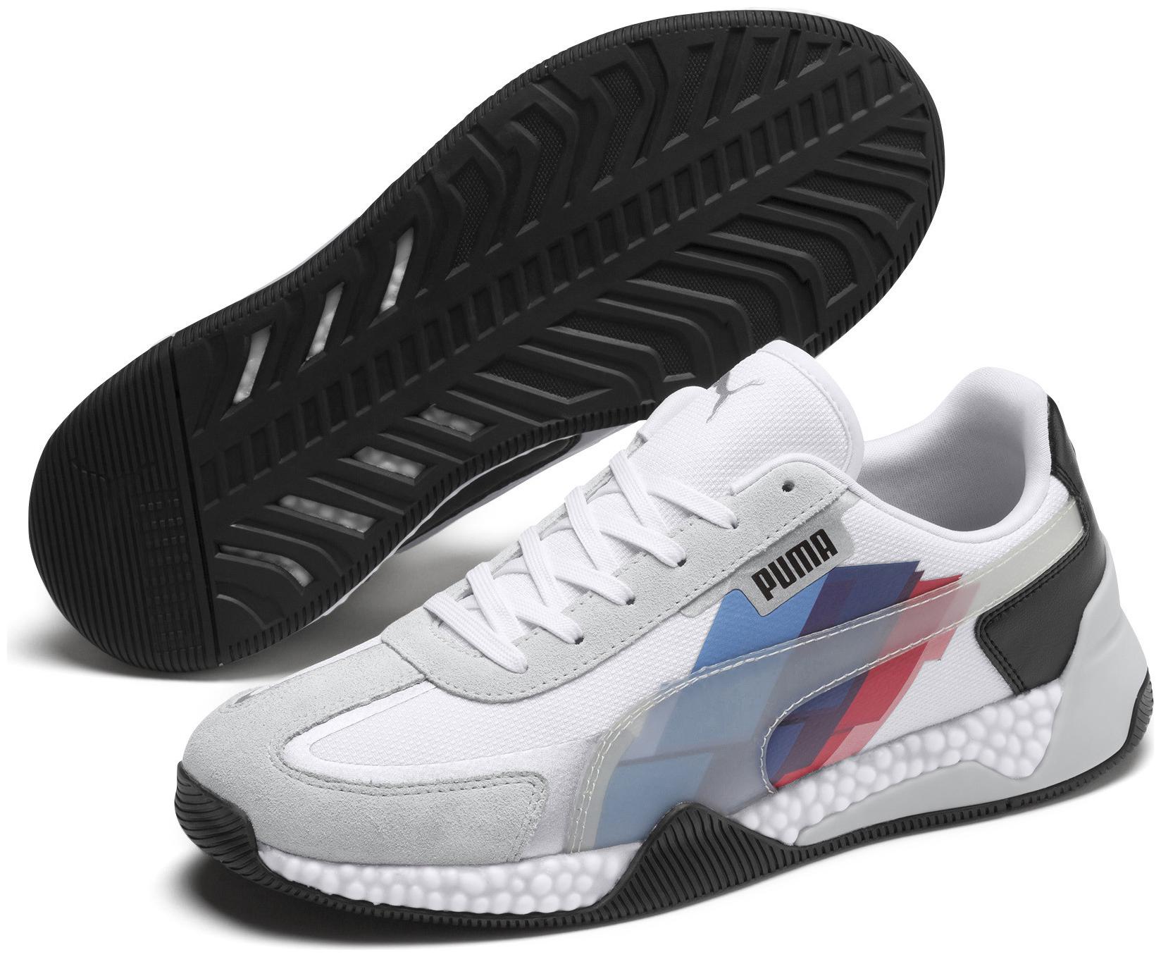 

Puma BMW MMS Speed Hybrid Unisex White Sneakers